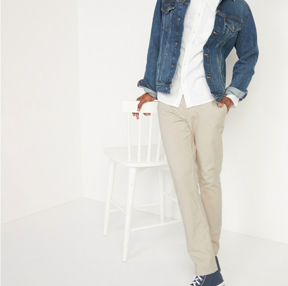 Slim Ultimate Built-In Flex Chino Pants for Men *